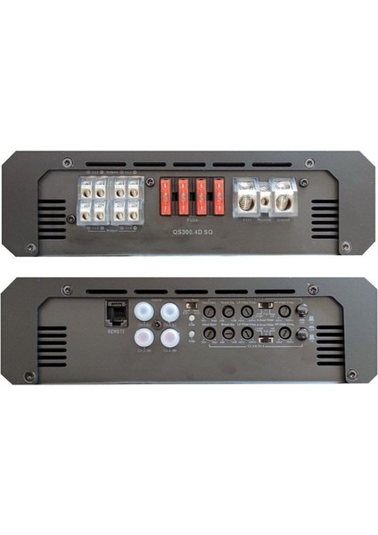 Qline QS300.4D Sq | Qline D Sınıfı 4 Kanal Amplifikatör