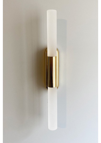 Şık Altın Kaplama Çift Kollu LED Aplik, Modern ve Estetik Tasarım fiyatları