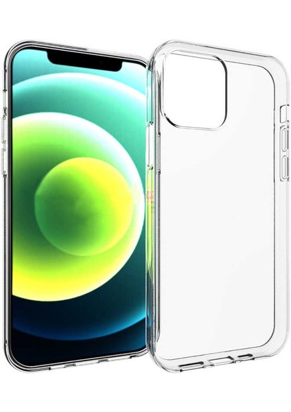 Apple iPhone 15 Pro Kılıf Rntc Süper Silikon Kapak-Renksiz