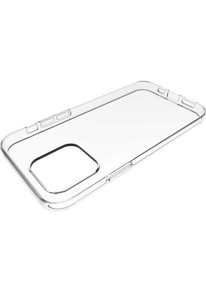 Apple iPhone 15 Pro Kılıf Rntc Süper Silikon Kapak-Renksiz