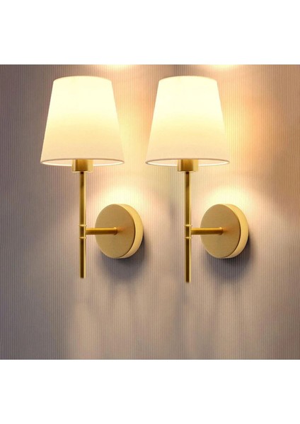 Modern kablosuz pilli aplik, parlak gold sarı kaplama, kolay kullanım, metal materyal, G9 duy modelleri