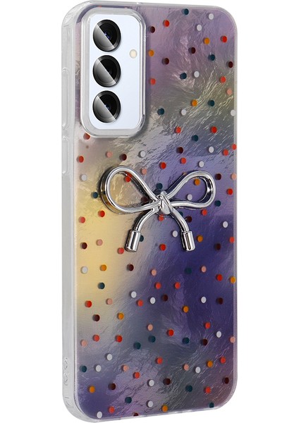 Samsung Galaxy S24 Fe Kılıf Kamera Korumalı Figürlü Rntc Ponti Silikon Kapak - Açık Pembe