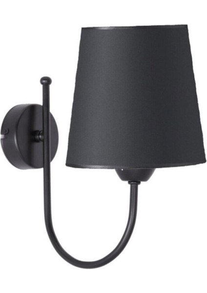 Şık klasik aplik abajur, salon, mutfak ve yatak odası için uygun, kumaş tasarım, beyaz renk