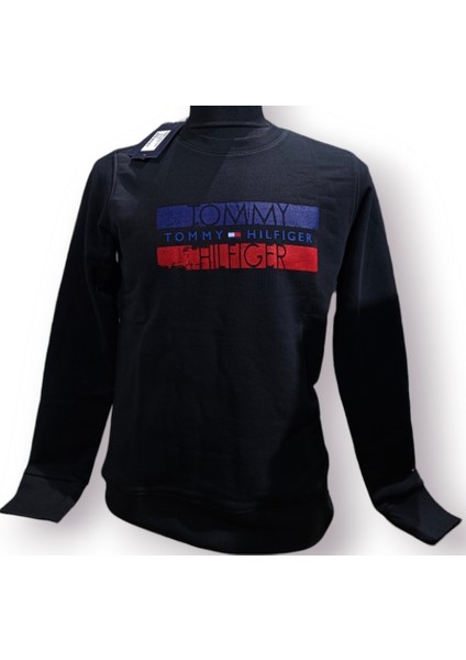 Göğüs Baskılı Sweatshirt