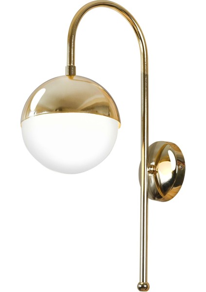 Altın Kaplama Dome Aplik ile Şık ve Zarif Ev Dekoru Parçası