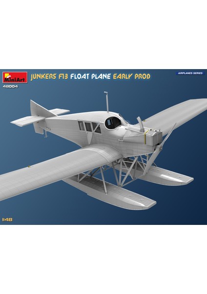 48004 1:48 Junkers F13 Yüzer Uçak. Erken Üretim