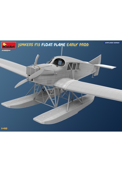 48004 1:48 Junkers F13 Yüzer Uçak. Erken Üretim
