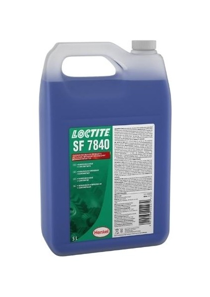 Loctite Sf 7840 Yüzey Temizleyici Yağ Çözücü 5 Lt.