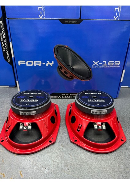 X-169 300 Watt 6x9 Oval Midrange Hoparlör XMD-3069 fiyatları