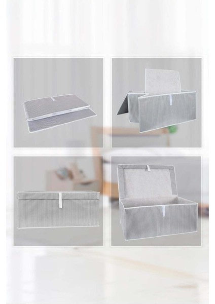 Çok Amaçlı Kutu - Mega Plus Gri, 70 x 40 x 30 cm fırsatları