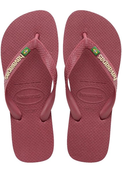 Havaıanas Brasil Logo Amaranth Parmak Arası Terlik 4110850-9339