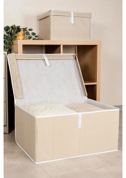 3 Adet Kapaklı Kutu Hurç Mega Boy 60 x 40 x 30 cm fiyatları