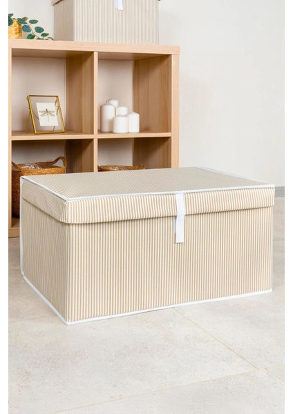 3 Adet Kapaklı Kutu Hurç Mega Boy 60 x 40 x 30 cm modelleri