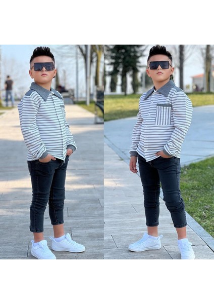 Bayrama Özel Şıklık: Erkek Çocuk Kombini I Minik Beylere Bayram Şıklığı! I Erkek Çocuk Gömlek