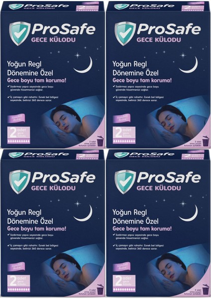 Gece Külodu / Külot (8 Li Set) (4pk*2)