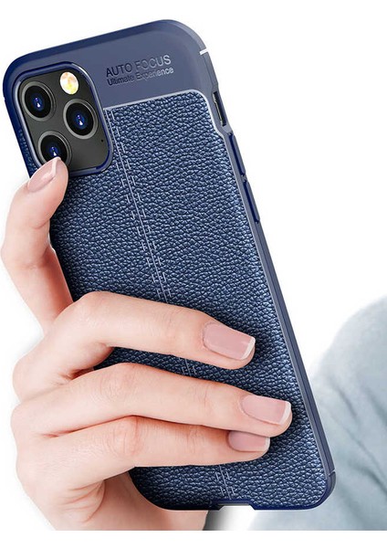 Apple iPhone 12 Pro Max Uyumlu Rntc Niss Silikon Kapak-Kırmızı