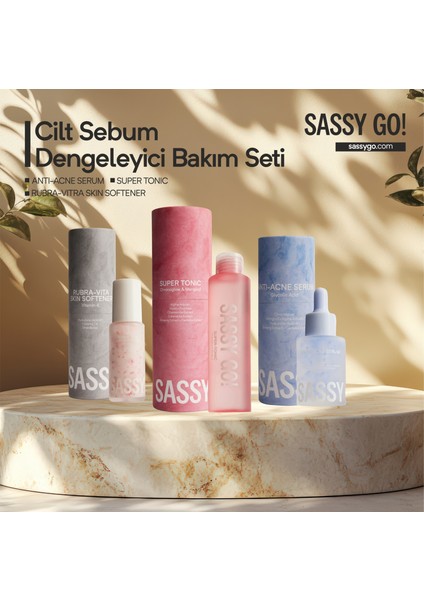 Cilt Sebum Dengeleyici Set