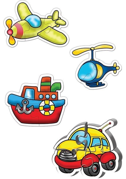 12003 KS Baby Puzzle - Ulaşım Araçları / 15 Parça Puzzle / +2 yaş