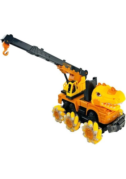 YJ-078-1 Uzaktan Kumandalı Full Fonksiyon 2.4g Dinozor Kamyon Vinç -Vardem