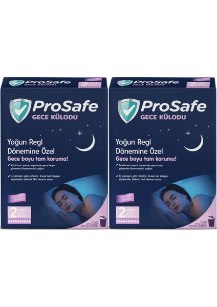 Gece Külodu / Külot (4 Lü Set) (2pk*2)