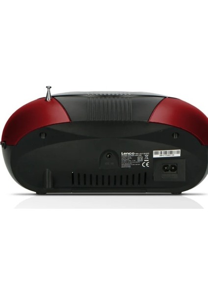 Scd-37 USB Kırmızı - Taşınabilir Fm Radyo CD ve USB Oynatıcı - Kırmızı