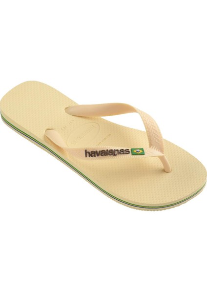 Havaıanas Brasil Logo Buttercream Parmak Arası Terlik 4110850-9256