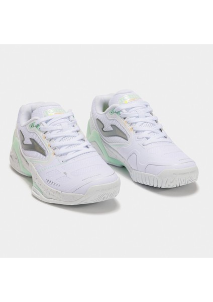 Set Kadın Beyaz Toprak & Sert Kort Tenis Ayakkabısı Tsels2502ac fiyatları
