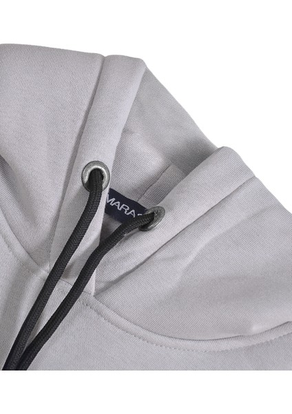 Gri Unisex Rise Kadın & Erkek Kapüşonlu Sweatshirt modelleri