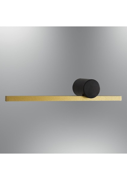 Modern sarı metal aydınlatma, şık tek çubuk tasarım, E27 duy tipi fırsatları