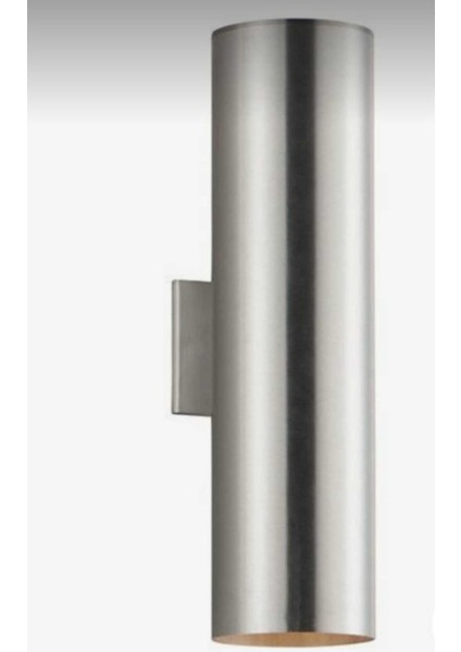 Panasonic Gunisigi LED Ampullü Çift Yonlu Inox LED Aplik Duvar Aplik Gece Lamba