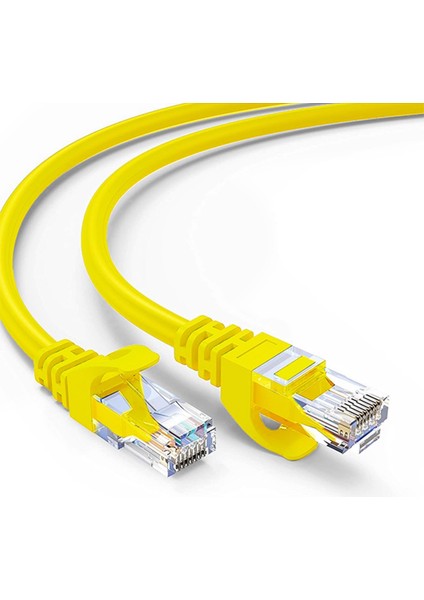 Cat6 Patch Kablo 20 Metre- Sarı