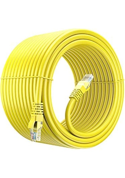 Cat6 Patch Kablo 20 Metre- Sarı fiyatları