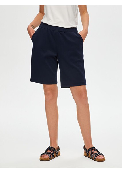 Normal Bel Regular Fit Şort B00062-1