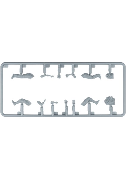 49020 1:48 Alman Yer Personeli ve Aksesuarları. Kuzey Afrika modelleri