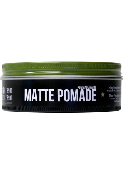 Matte Hair Pomade 100 gr Orta Tutuş Mat Pomad