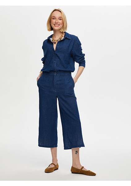 Yıkamalı Müslin Yırtmaçlı Capri S25CPR004 fiyatları