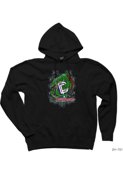 Deep Purple War Siyah Kapşonlu Sweatshirt Hoodie