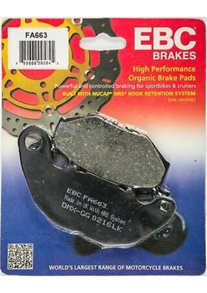 Yamaha X-Max 300 Ebc Organik Ön Fren Balata