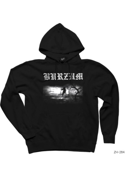Burzum Siyah Kapşonlu Sweatshirt Hoodie