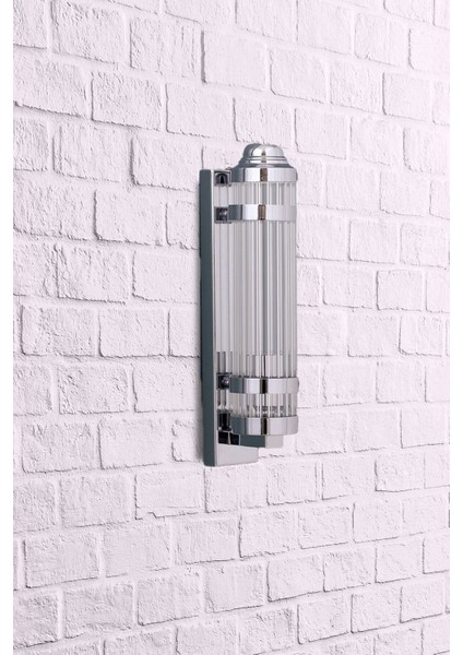 Modern şık krom metal duvar aydınlatması, zarif ve tarzınıza uygun tasarım. fırsatları