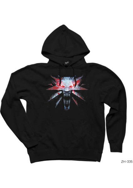 Witcher 3 Avatar Siyah Kapşonlu Sweatshirt Hoodie