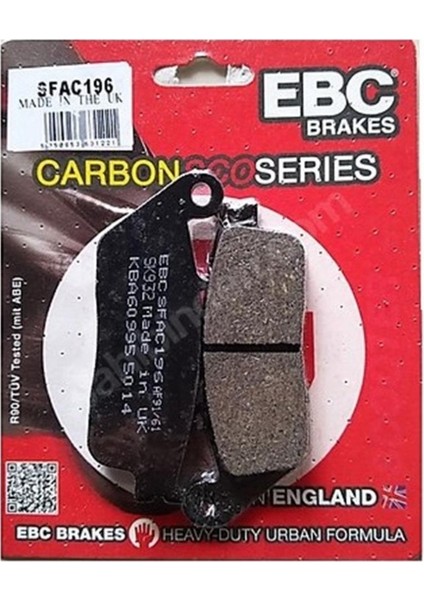 Honda Nc 750 Integra Ebc Karbon Ön Fren Balata