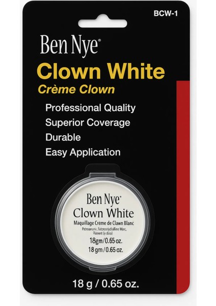 Ben Nye Clown Whıte Yüz ve Vücut Boyası 18GM