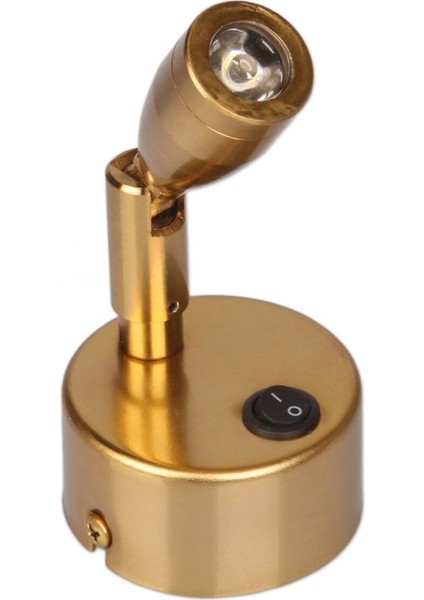 Bal renkli LED yatak başlığı, kitap okuma ışığı, şık ve pratik tasarım, metal materyal