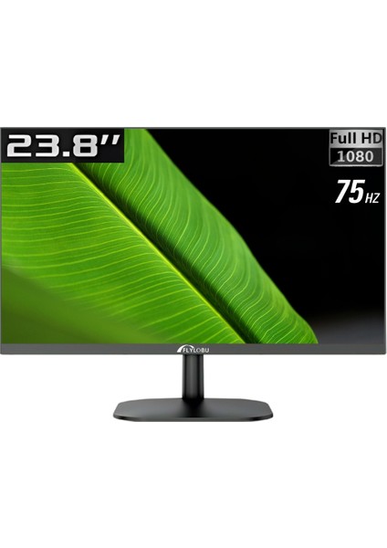 FFC-24F10 23.8" Inch Ekran Fhd 75hz Monitör 1920*1080 "siyah Renk " Gaming Oyuncu Monitörü - 2 Yıl Garanti - Çerçevesiz Ekran