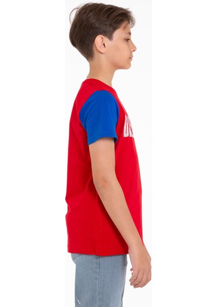 Kısa Kol Kırmızı Renk Erkek Çocuk Tshirt indirimleri