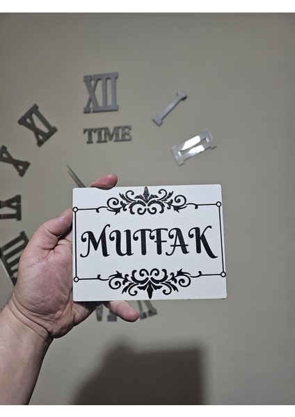 Mutfak Duvar Dekorasyon, Kapı Tabelası, Kapı Süsü