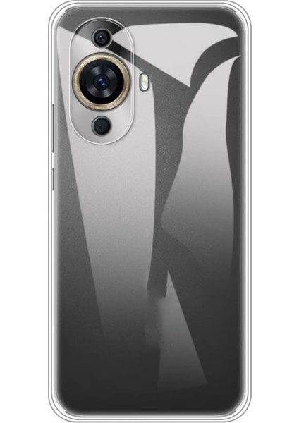 Huawei Nova 11 ile Uyumlu Kapak Kamera Korumalı Süper Silikon Şeffaf Kılıf