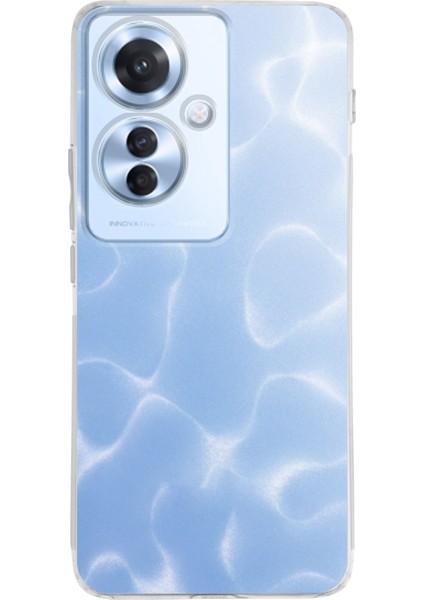 Oppo Reno 11F ile Uyumlu Kapak Kamera Korumalı Süper Silikon Şeffaf Kılıf