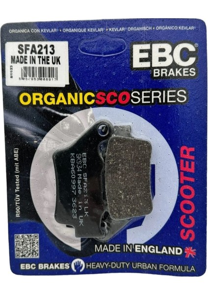 Cf Moto 400 Nk Ebc Organik Arka Fren Balata Fren Balata